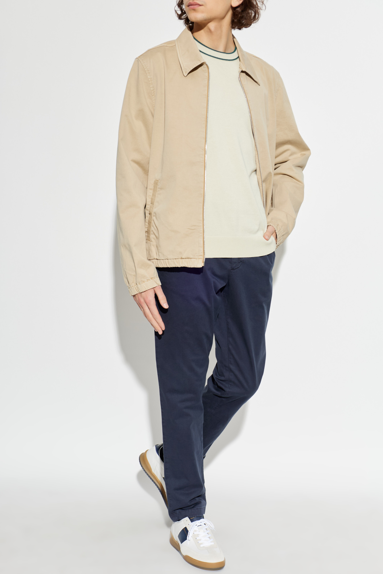 Paul Smith PS ベージュ ジャケット PS Paul Smith Cotton jacket with collar | Men's Clothing | Vitkac